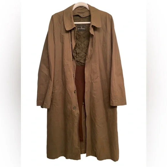 SOLD Ermenegildo Zegna Vintage Long Coat with Removable Liner - Picture 1 of 11